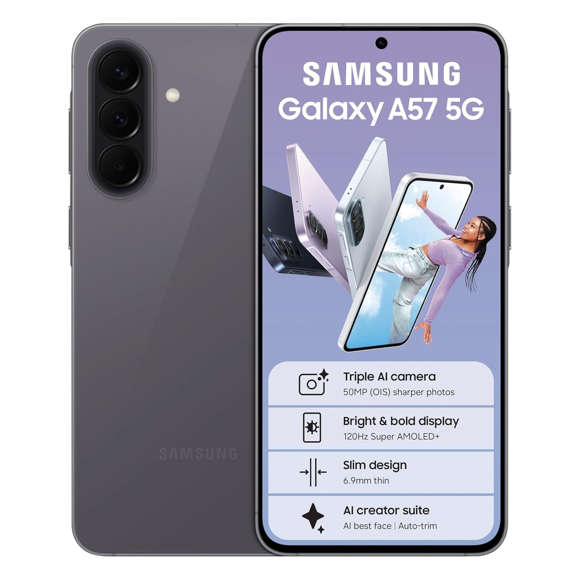 Samsung Galaxy A57 5G 256GB Ds Awesome Gray
