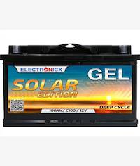 Solarix 12V 100AH GEL Battery