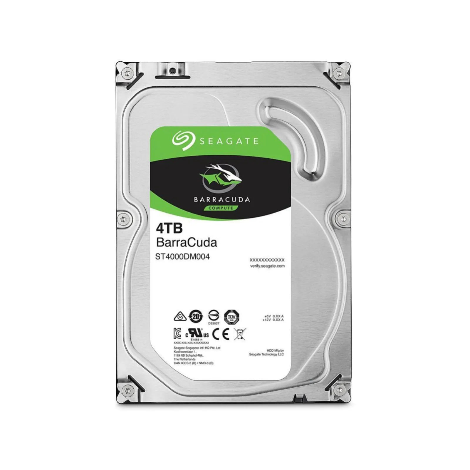 Seagate Barracuda 4TB 3.5''-5400RPM SATA 6GB/s 256MB Cache