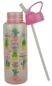 Casey FlipTop 1 Litre Plastic Water Bottle With Drinking