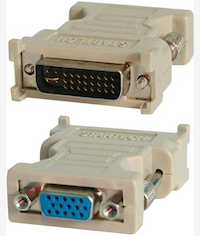 UNIQUE DVI TO D-SUB CONVERTOR