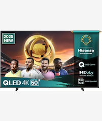 Hisense 50 Inch QLED VIDAA Smart LED TV