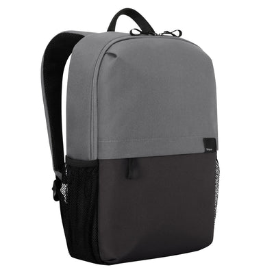 TARGUS 15.6IN SAGANO CAMPUS BACKPACK GREY MINIMALISTIC DESIGN WITH ...