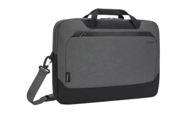 TARGUS - CYPRESS ECO TOPLOAD 15.6IN GREY FRONT STASH POCKET ALLOWS ...