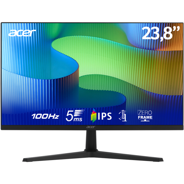 Acer 23.8 inch FHD Monitor E241Y Black