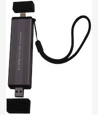UNIQUE M.2 NVME TO USB3 OR USB-C CASE