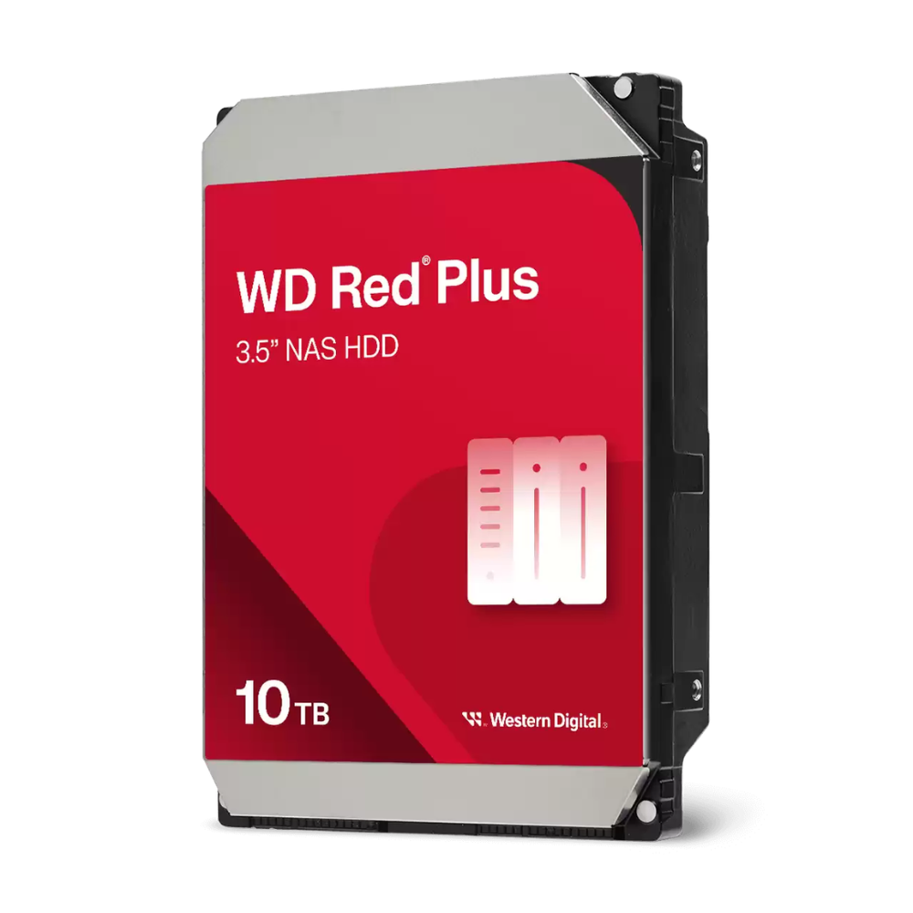 Western Digital Wd Red Plus 10TB 3.5" SATA Internal Hdd