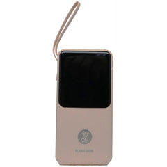 Viaking Power Bank 10000 mAh Capacity- Colour Light Pink,