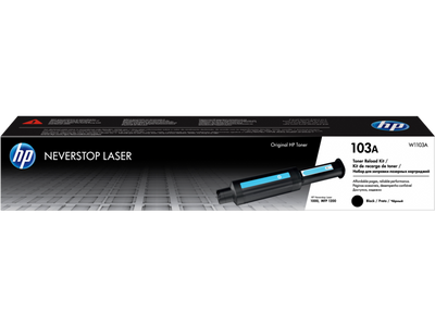 HP 103A BLACK ORIGINAL NEVERSTOP LASER TONER RELOAD KIT