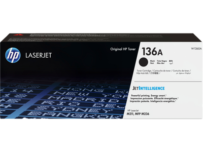 HP # 136A BLACK ORIGINAL LASERJET TONER CARTRIDGE