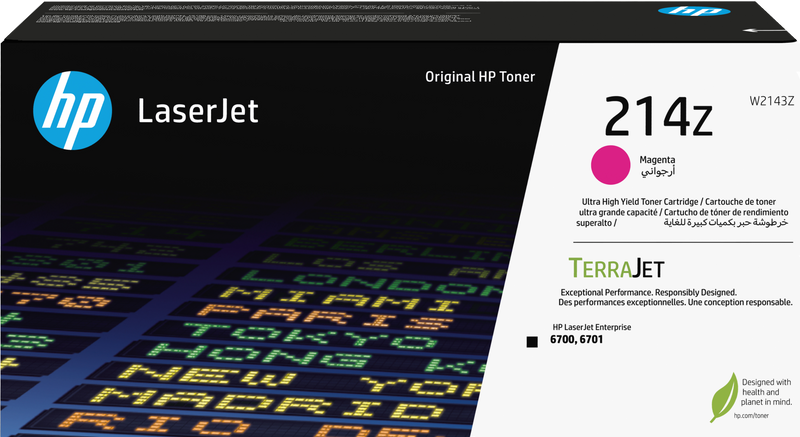 HP 214Z MAGENTA ORIGINAL LASERJET TONER CARTRIDGE