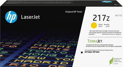 HP 217Z YELLOW ORIGINAL LASERJET TONER CARTRIDGE