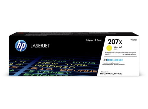HP 207X YELLOW LASERJET TONER CARTRIDGE - COLOR LASERJET PRO M225/M...