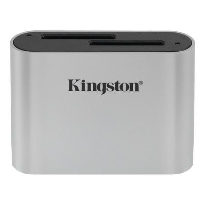 KINGSTON USB3.2 GEN1 WORKFLOW DUAL-SLOT SDHC/SDXC UHS-II CARD READER