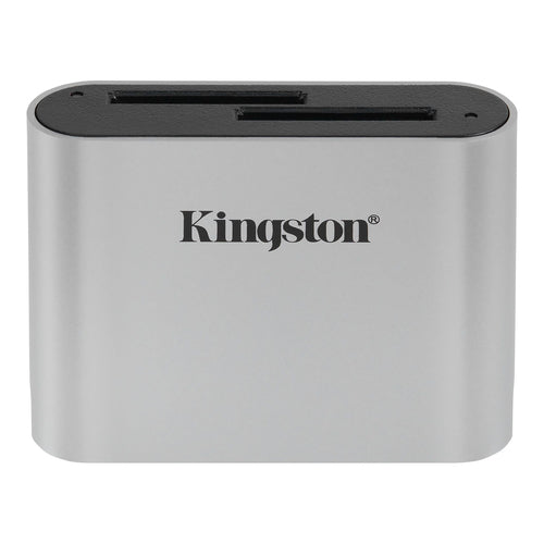 KINGSTON USB3.2 GEN1 WORKFLOW DUAL-SLOT SDHC/SDXC UHS-II CARD READER