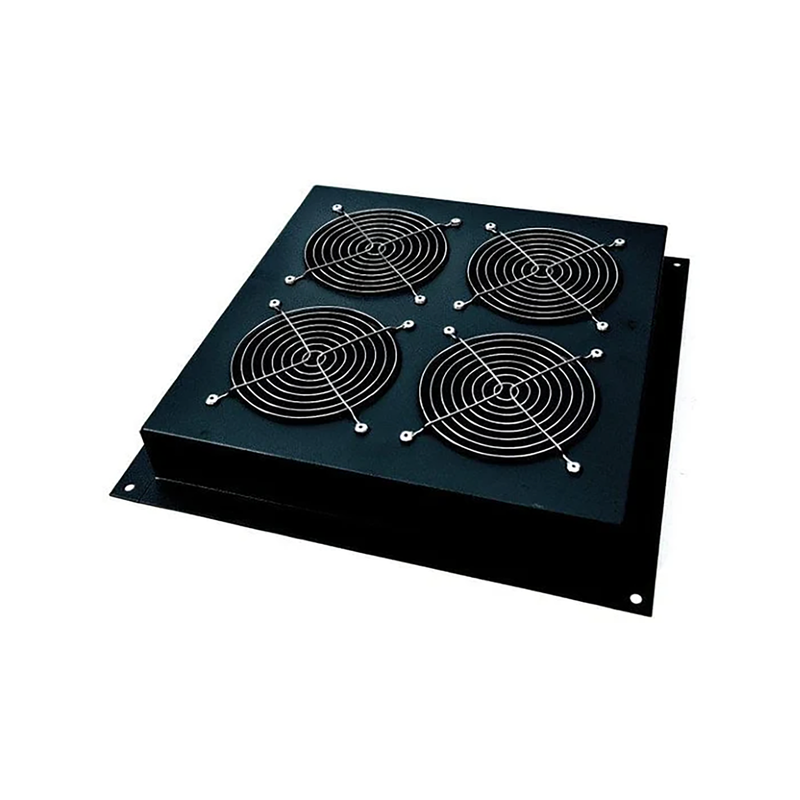 Zone Enclosures 4-way Fan Unit Black ZEPER/4WAY/FAN/B