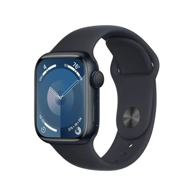 apple watch 9 gps al m/l 41mm midnight