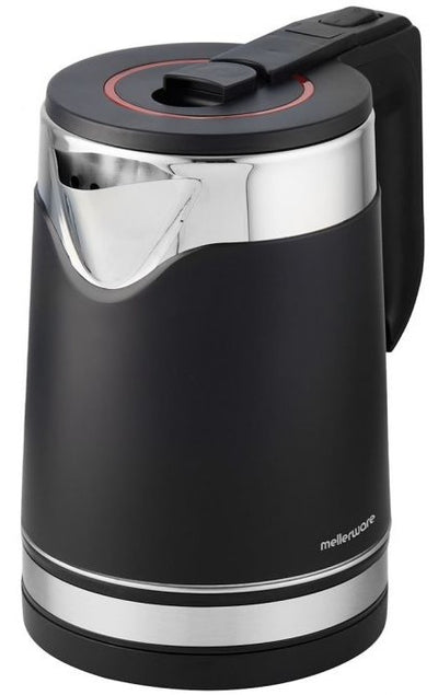 Kettle Dual Wall 360 Degree Cordless Stainless Steel Black