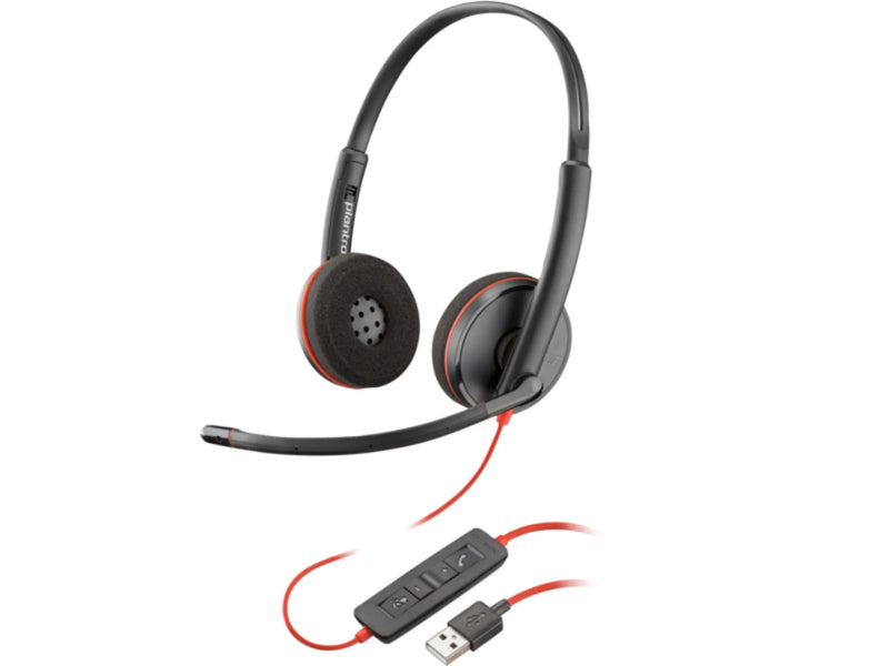 HP C3220 Wired Black Headset
