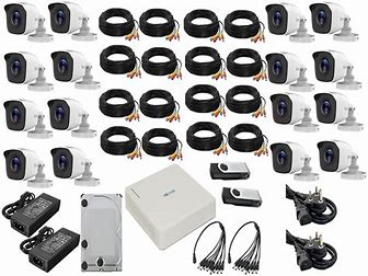 Hilook 16Ch 16x 2MP Bullet Cameras with 1TB SSD CCTV DIY Kit