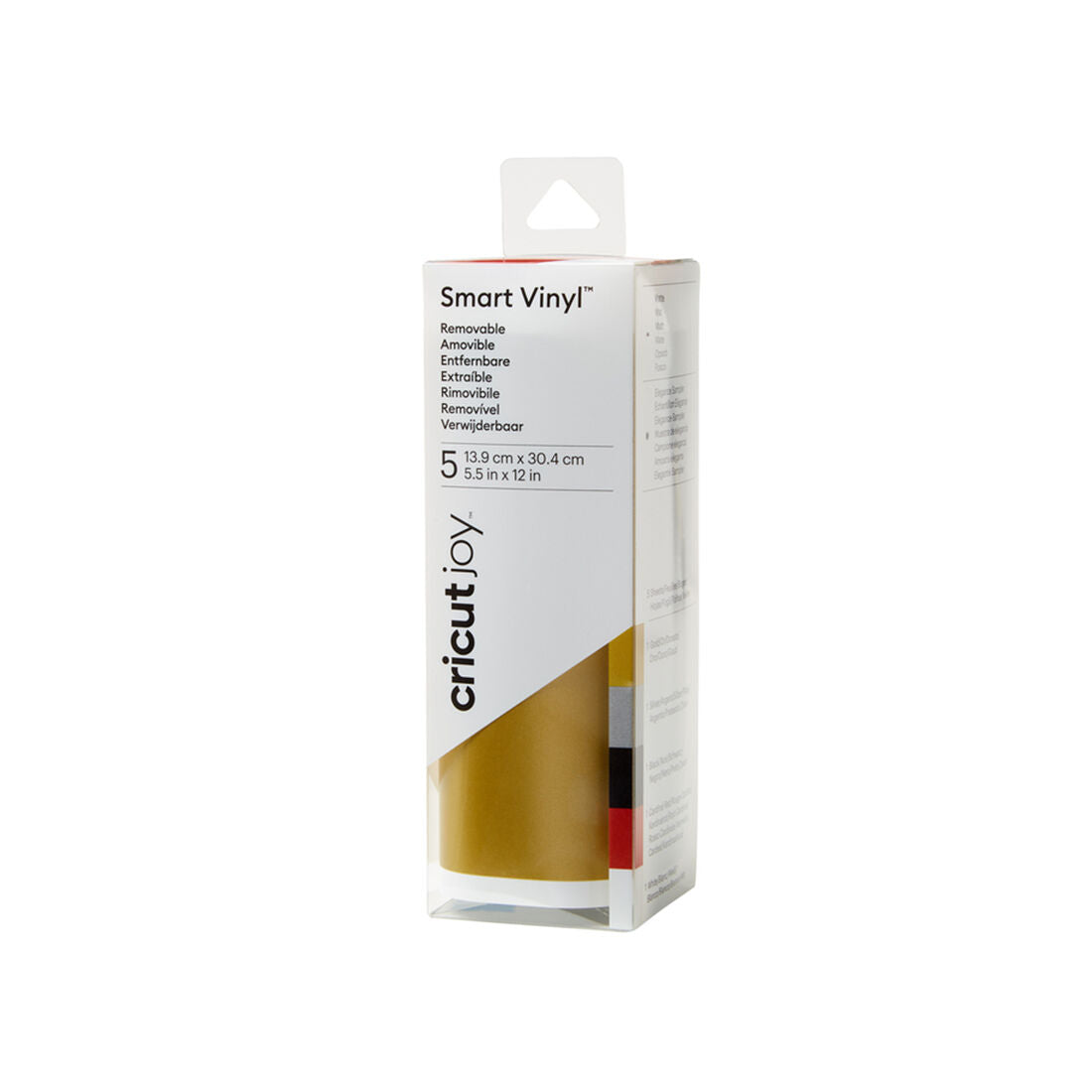 Cricut 2008037 Cricut Joy Smart Vinyl Removable 14X30CM 5-SHEET Sample