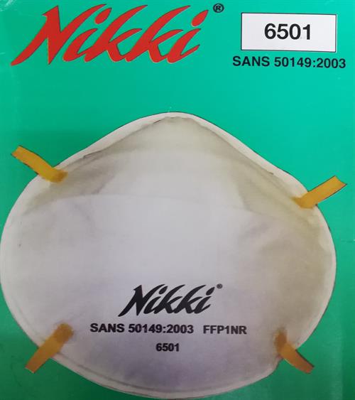 Casey Nikki 6501 FFP1 Disposal Mask With Aluminium Strip