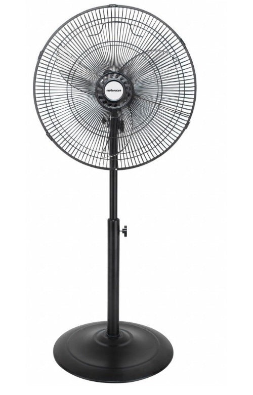 Mellerware 40CM Black Pedestal Steel Fan