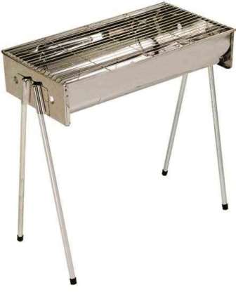 Metalix Large Stainless Steel Braai Stand Retail Box No