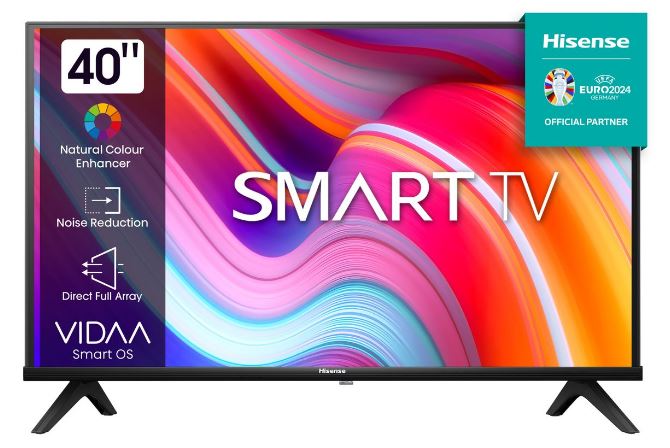 Hisense 40 Inch Direct LED Backlit Full HD Smart TV