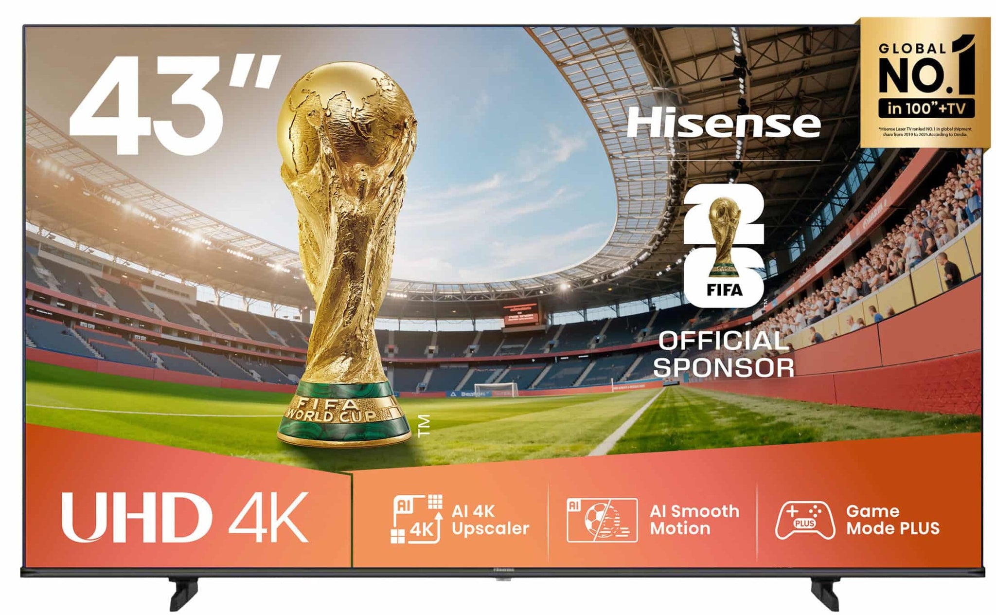 Hisense 43 Inch UHD Smart LED TV