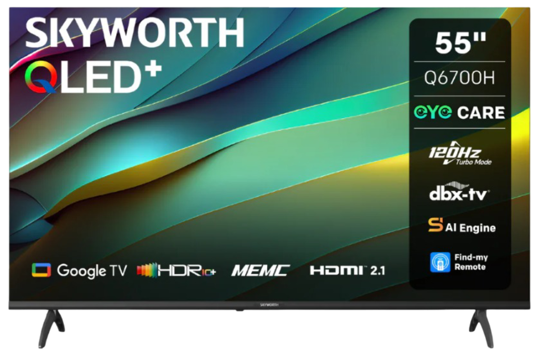 Skyworth 55 Inch S6700H Series Qled Google TV