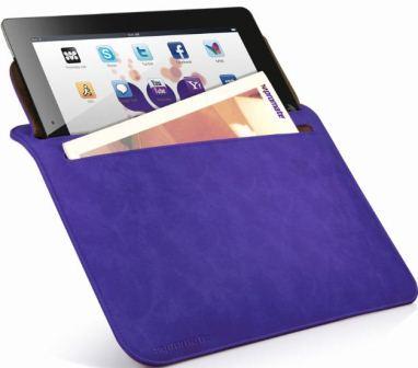 Promate Purple ISLEEVE.2 iPad Premium Protective Case