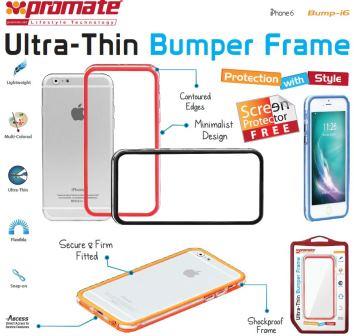 Promate BUMP-I6 Ultra-Thin Bumper Case