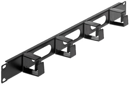 Intellinet 19 Inch 4 Short Rings Cable Management Panel