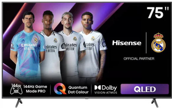 Hisense 75 Inch Q7N Series Qled Vidaa Smart TV