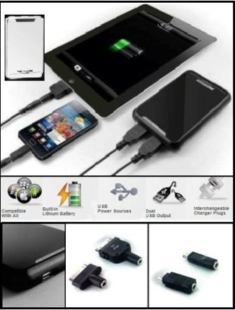 Promate Energymate 6600MAH Rechargeable External Battery