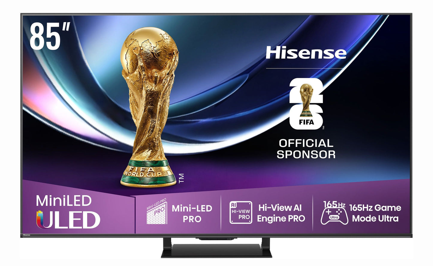 Hisense 85 Inch UHD Mini LED 165HZ Smart TV