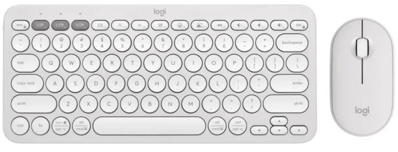 Logitech Pebble 2 Keyboard &amp; Mouse Combo White