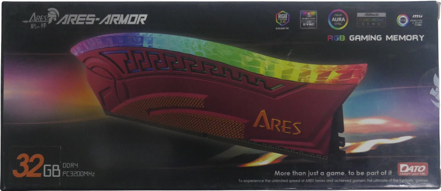Dato Ares DDR4 3200MHZ 32GB Desktop Memory