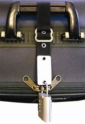 Anti-Theft Luggage Zipper Strap,
