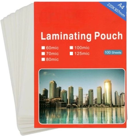 Brainware A4 160MIC 100 Sheets Laminating Pouch