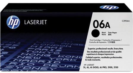 HP 06A Black Laserjet Black Toner Cartridge