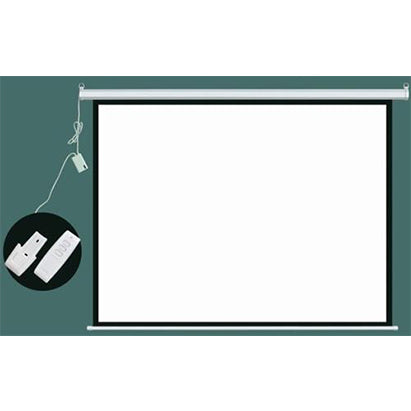 Motor Screen Projector 180 X 180 With Rf Remote