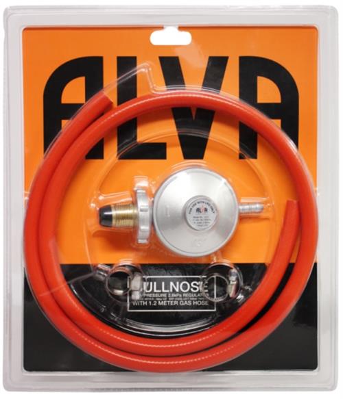 Alva Bullnose Hose & Regulator Pack Retail Box 6 Months