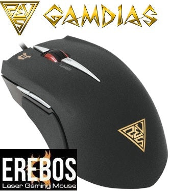 Gamdias Erebos Laser Moba Gaming Mouse