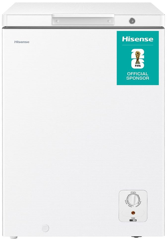 Hisense 97 Liters Single Door Chest Freezer White