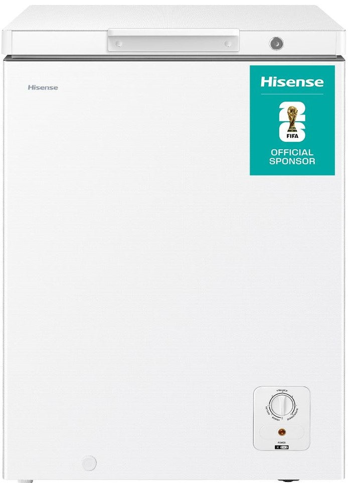 Hisense 141 Litres Single Door Chest Freezer White