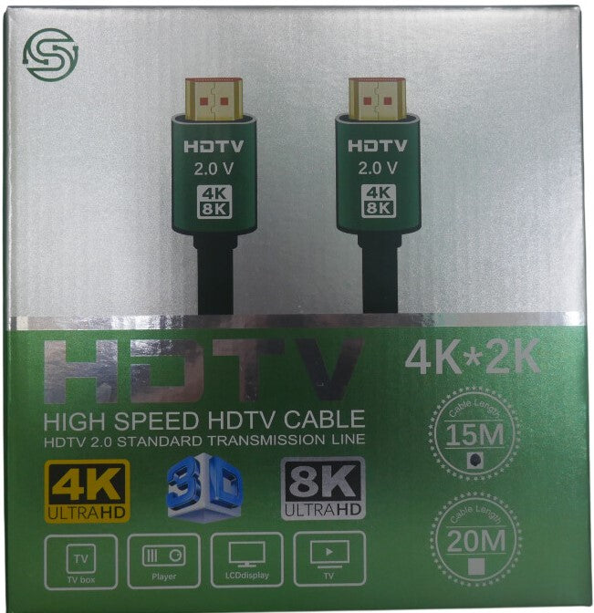 Unique 4K 15 Meters Premium High Speed HDTV2.0 Cable