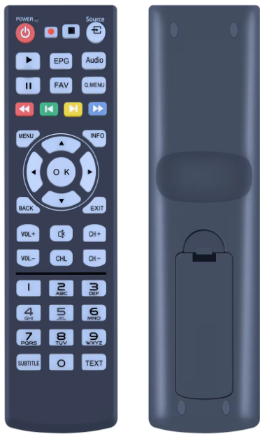 Unique Polar JX8030A TV Remote Control