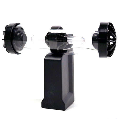 Unique Transparent Tube Blue LED Light Stereo Speaker